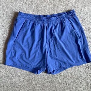 lululemon athletica Blue Men's Pace Breaker Short 5” Linerless Size XL LIKE NEW